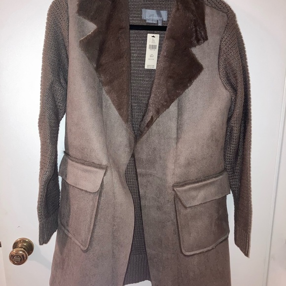 New Anthropologie xsp piper sweater coat - Picture 4 of 8